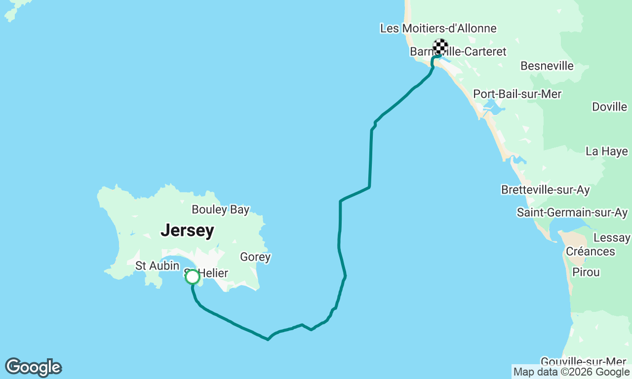 St Helier to Carteret