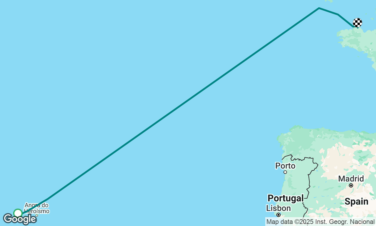 Azores - Treguier, France
