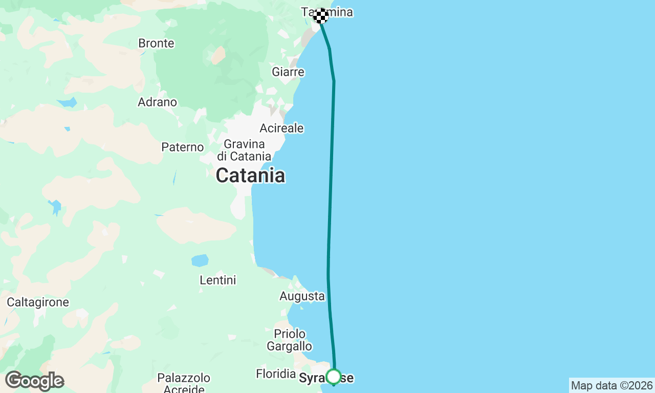 Voyage map