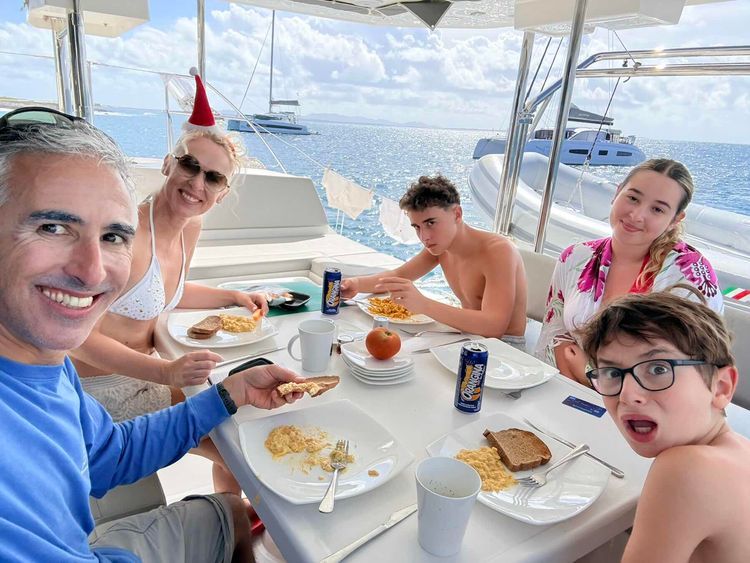 Voyage photo from SXM day 5 - decent sail!