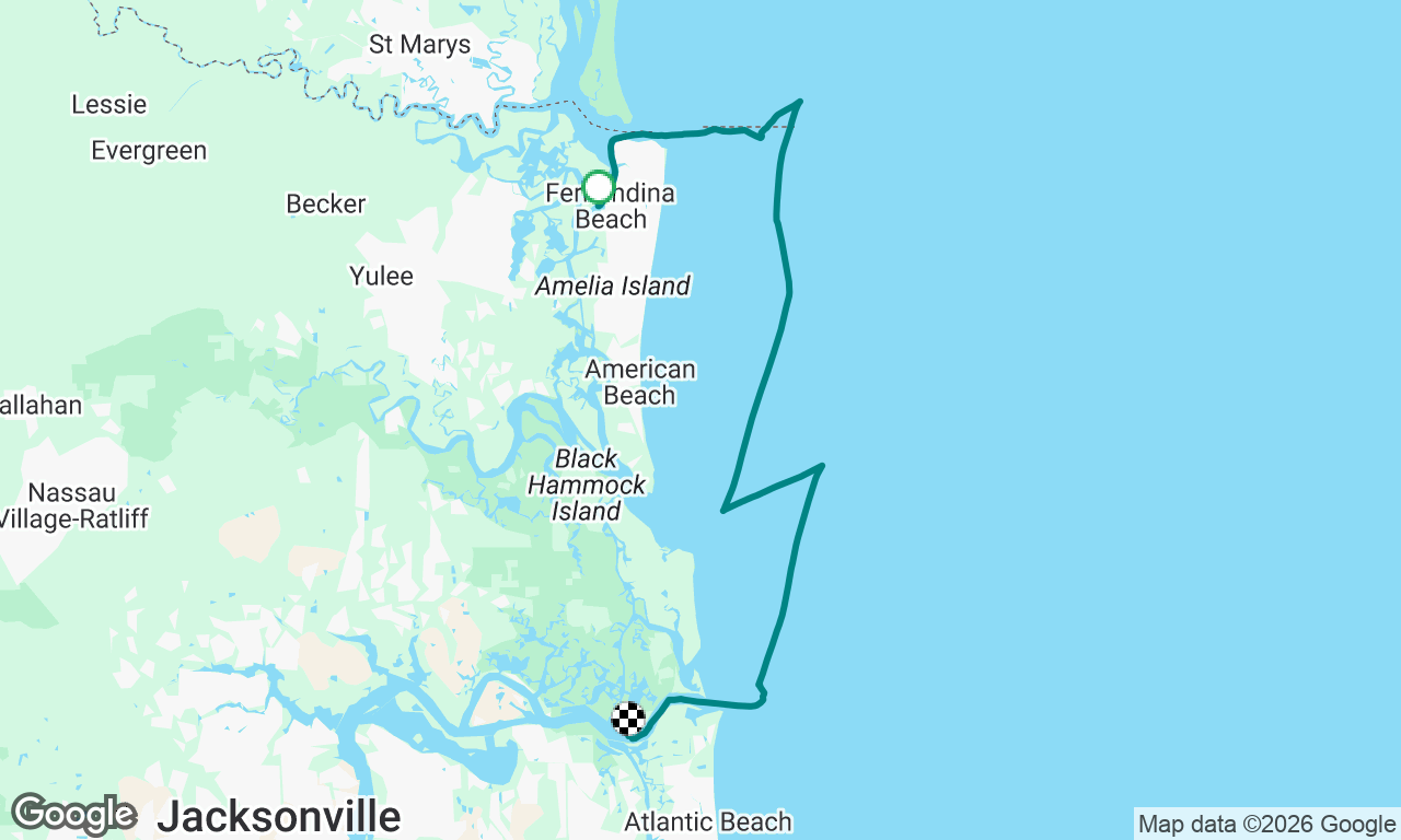 Delivery - Day 1 - Fernandina B. to St. John's R.