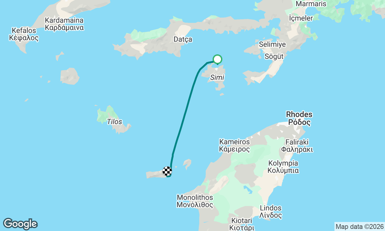 Voyage map