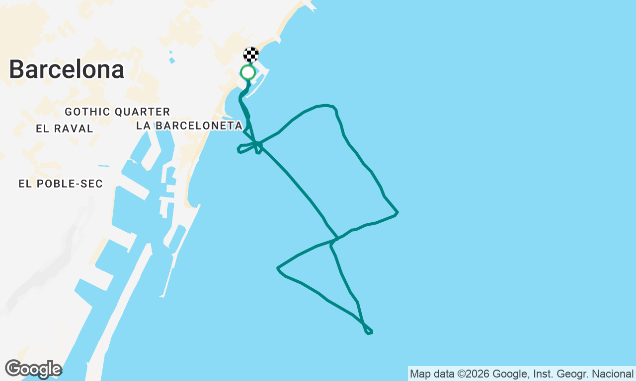 Voyage map