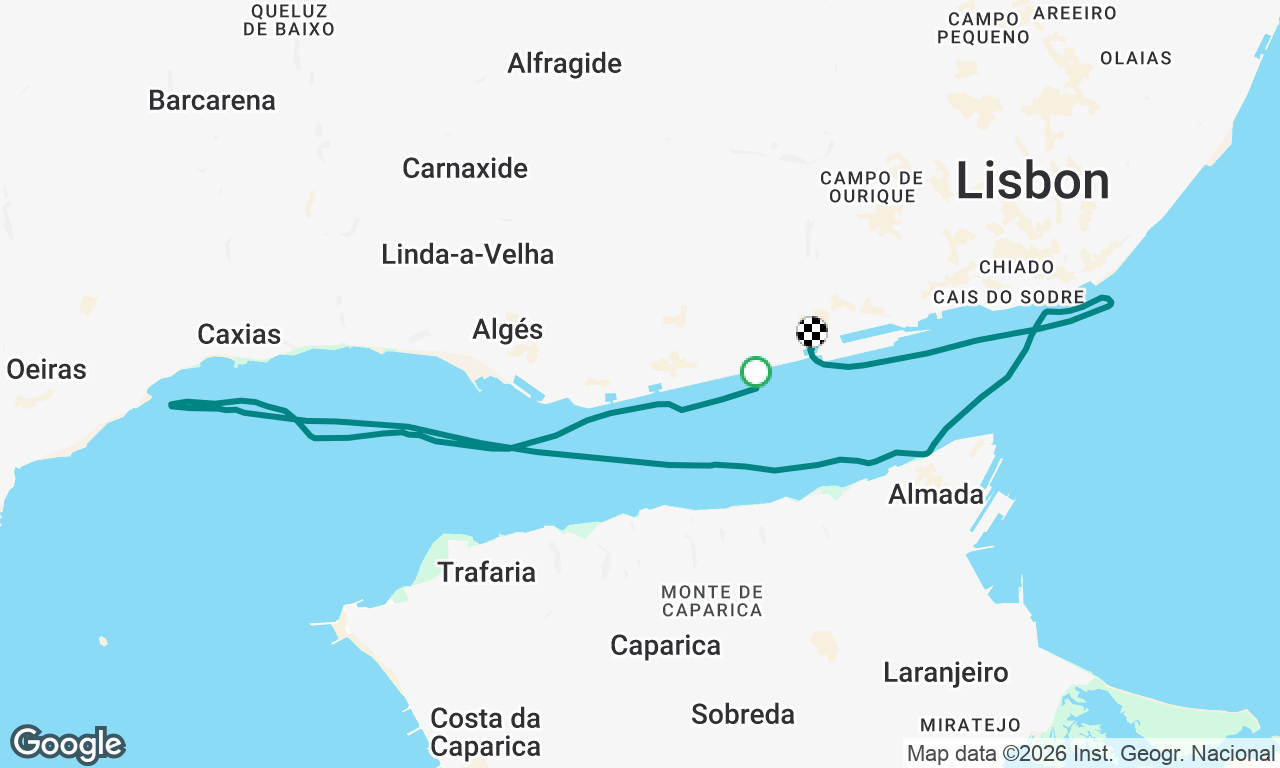 Voyage map
