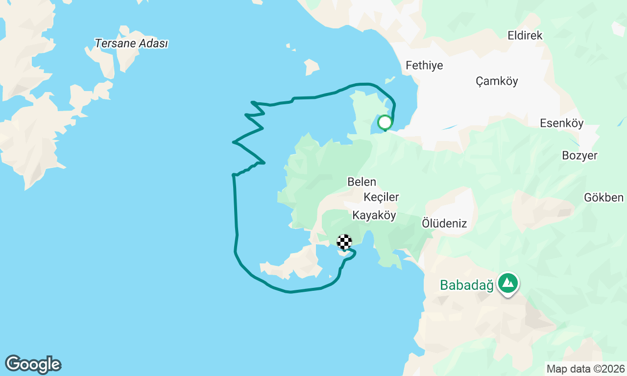 Voyage map