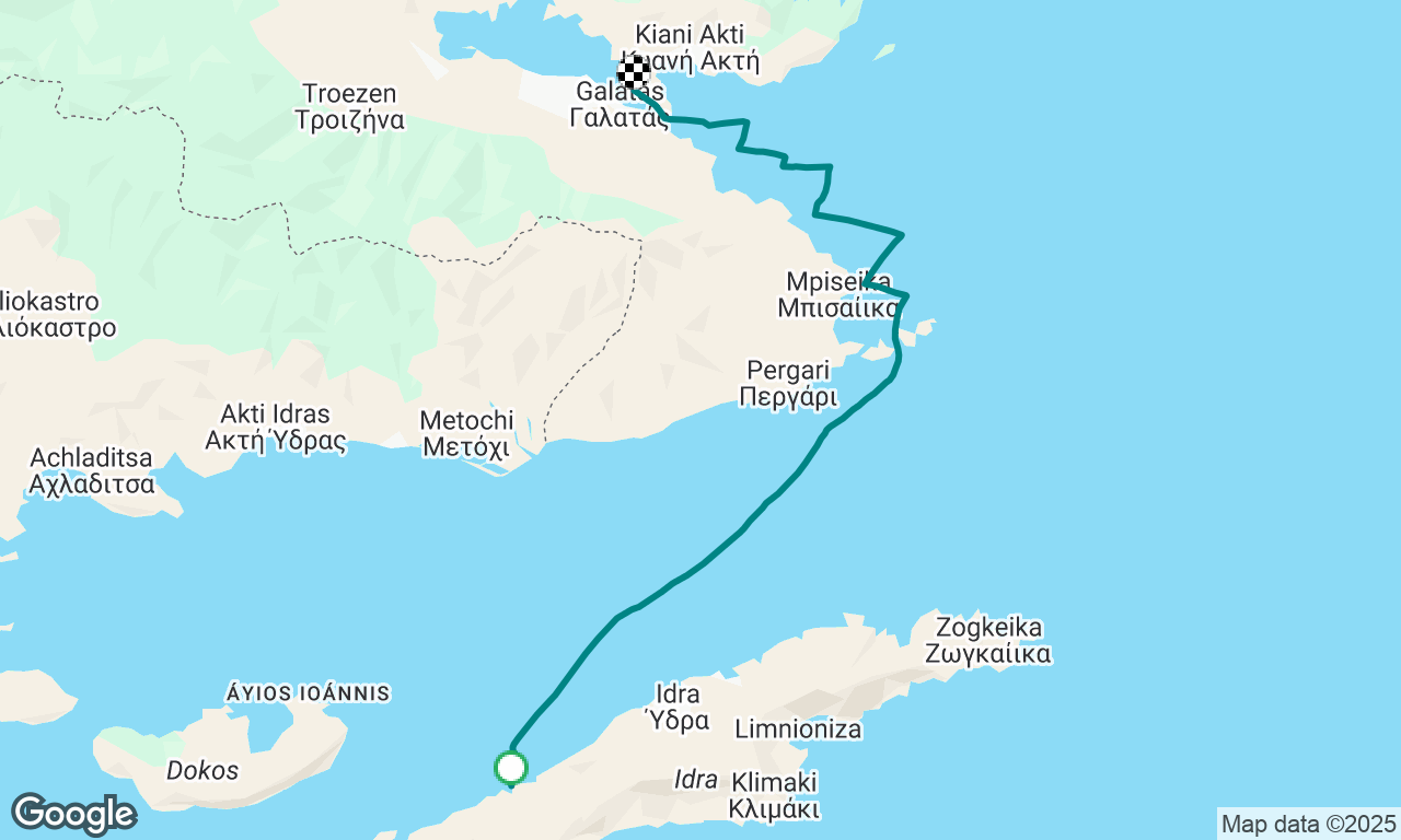 Idra to Poros - 3 Sep Greece