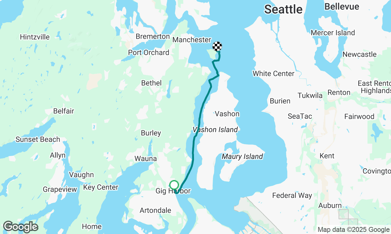 Salish Day 4 - Gig to Blake Island