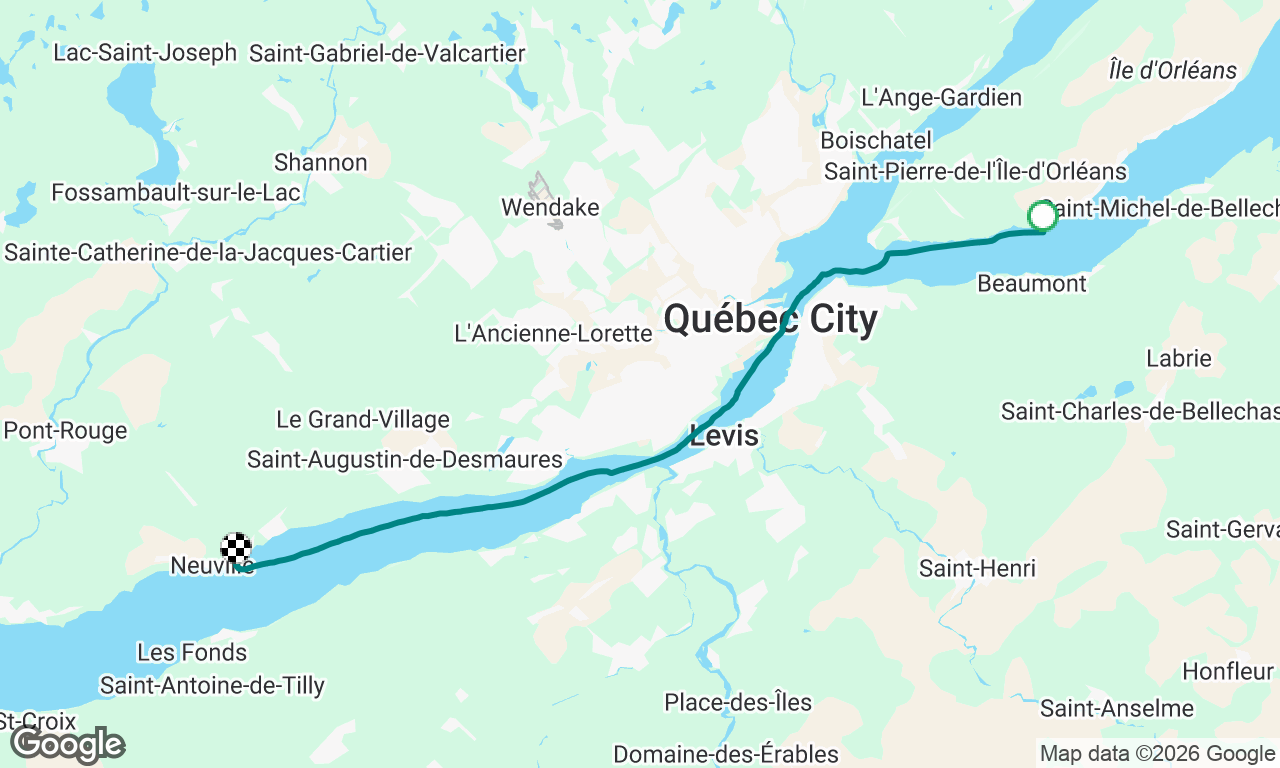 Voyage map