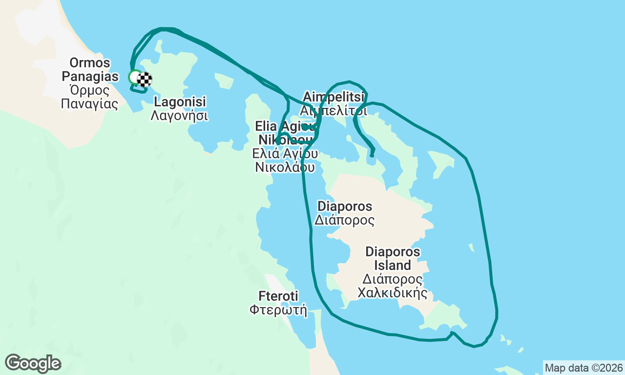Voyage map