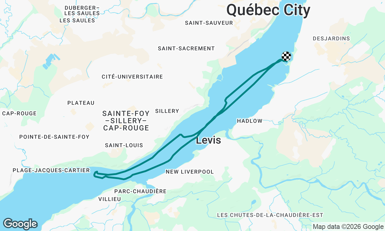 Voyage map