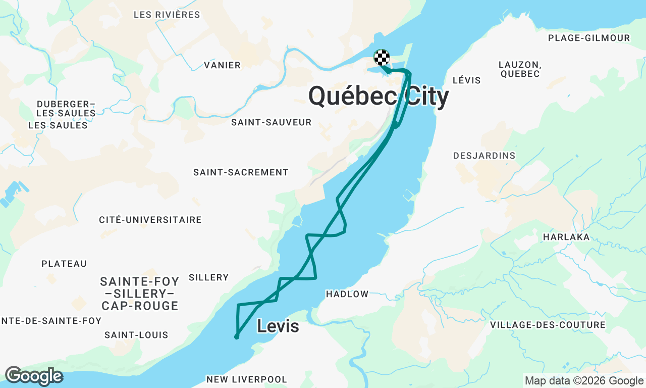 Voyage map