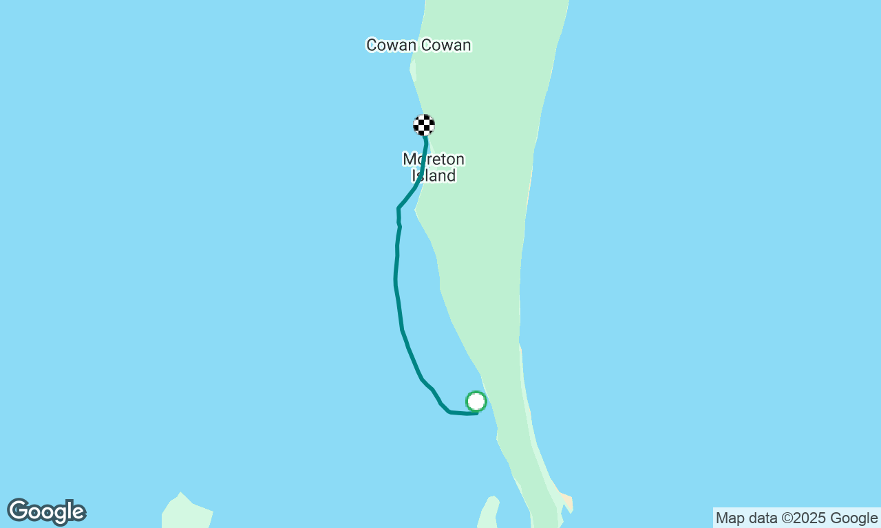Moreton Is sand hills to Tangalooma wrecks