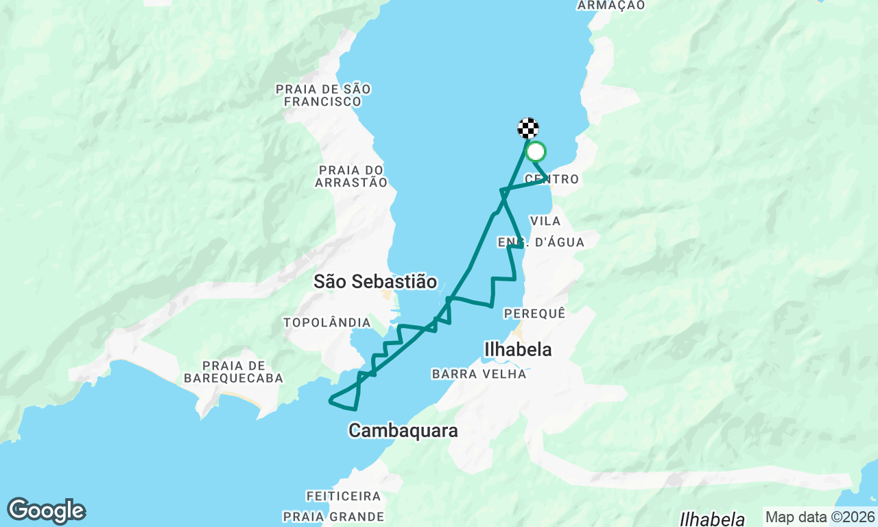 Voyage map