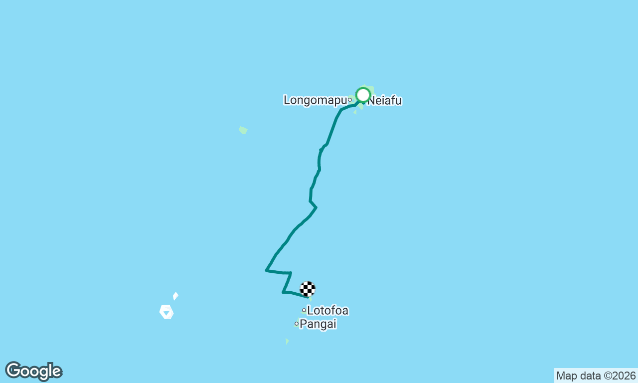 Vava'u to Ha'apai