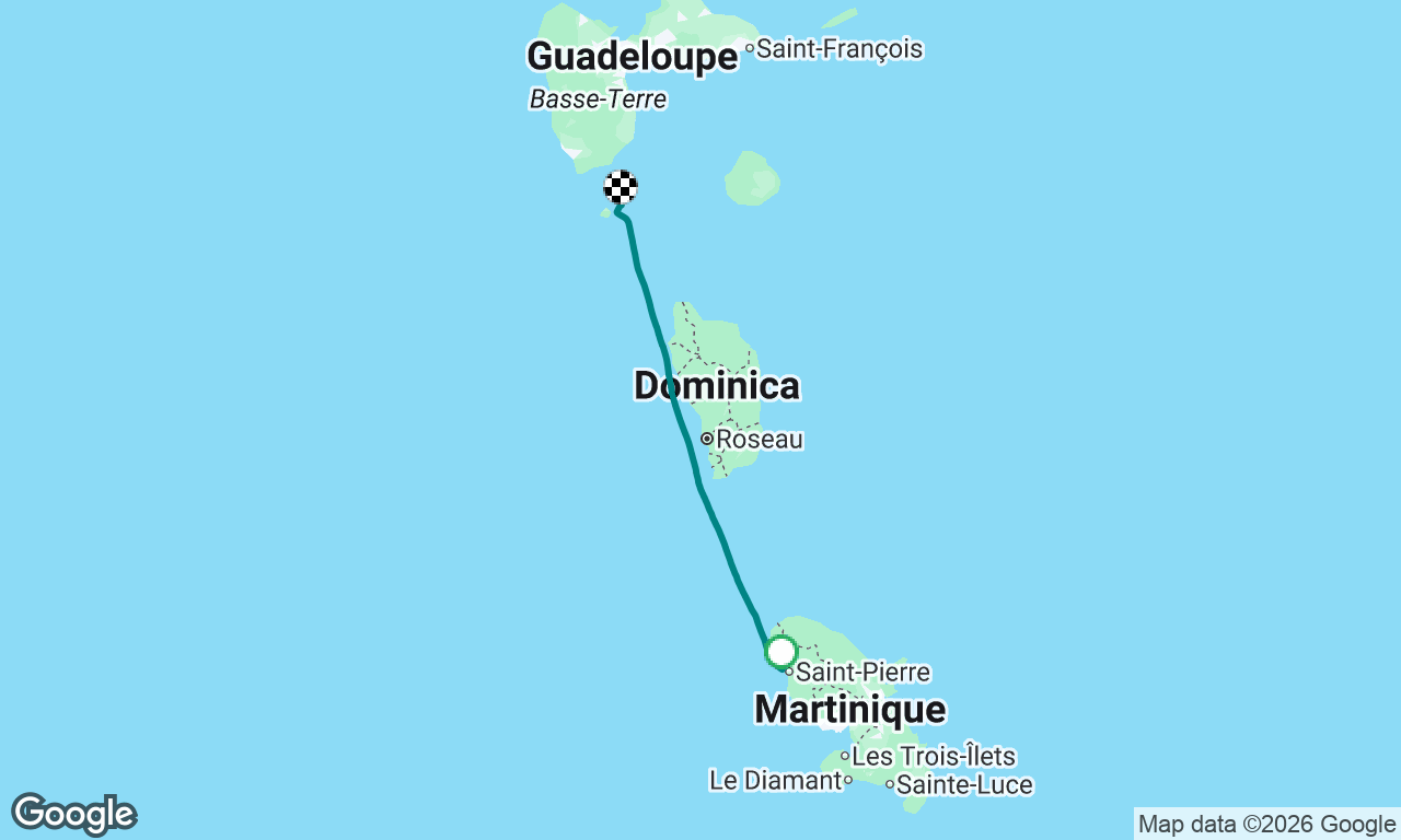 Voyage map