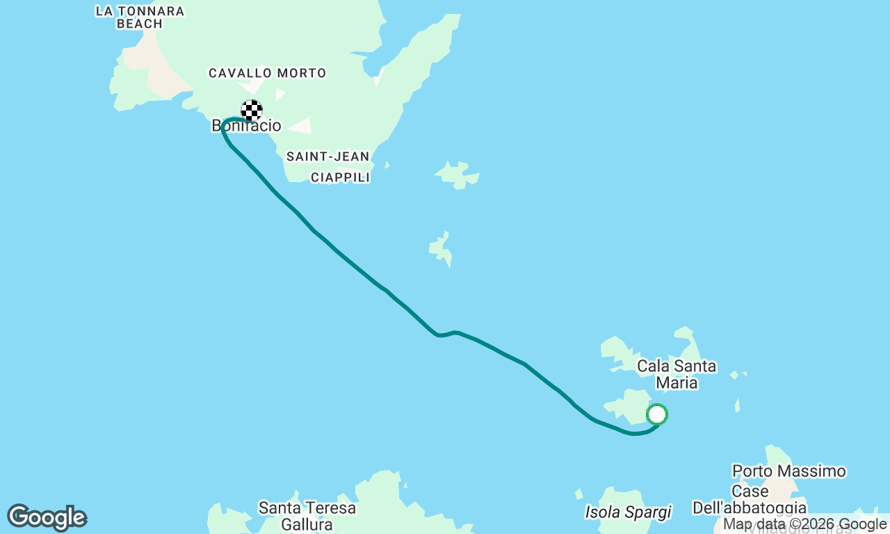 Voyage map
