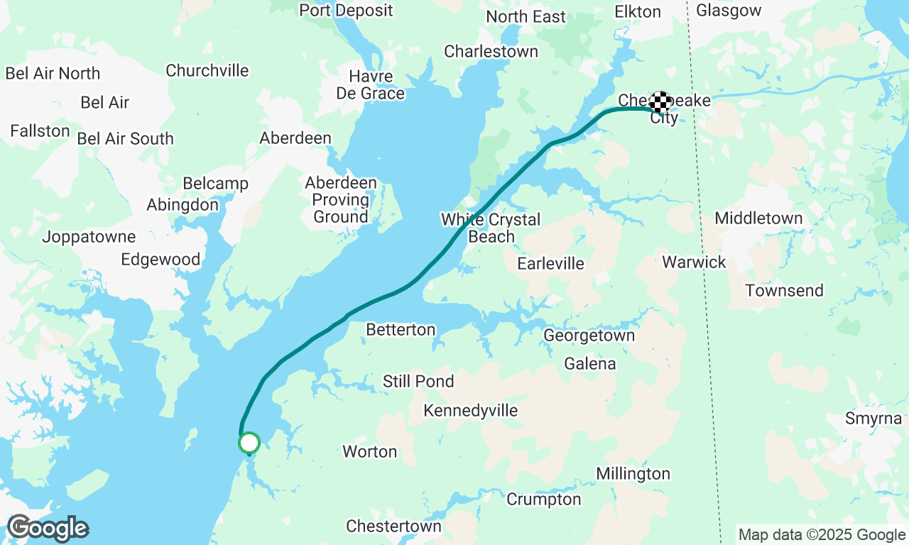 Fairlee to Chesapeake City
