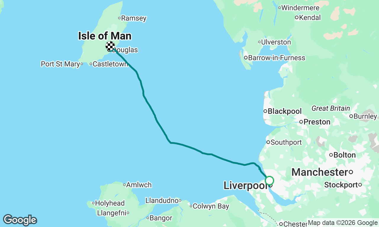 Day 21, Liverpool Douglas, IOM