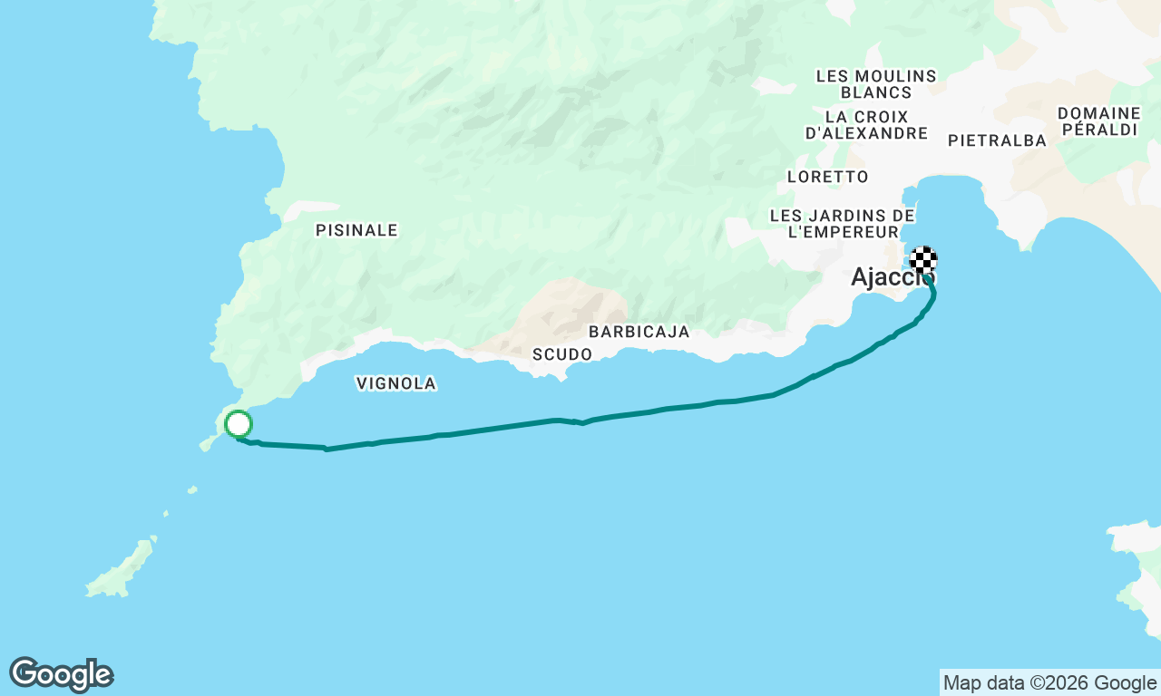 Voyage map