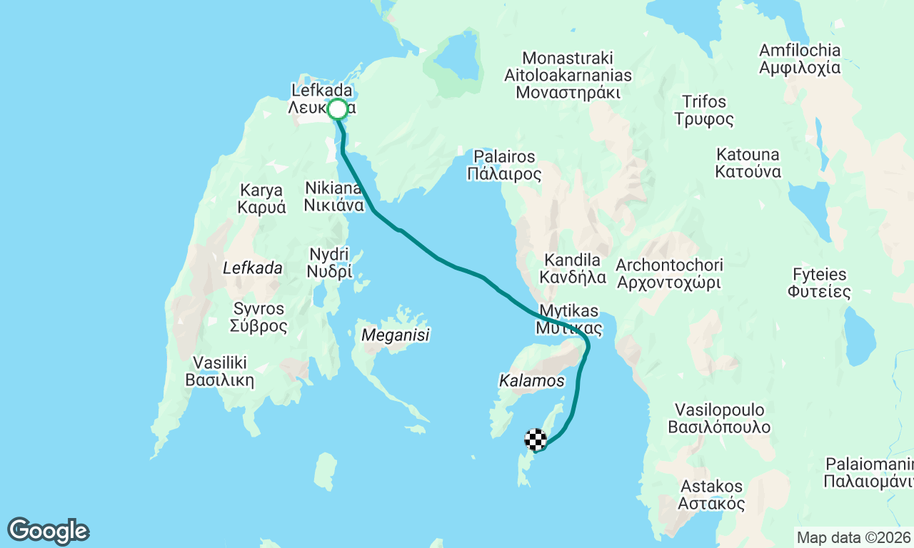 Leg 1 - Levkas trip