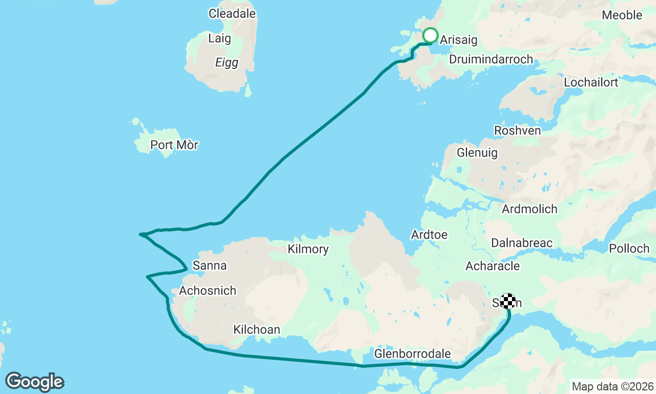 Voyage map
