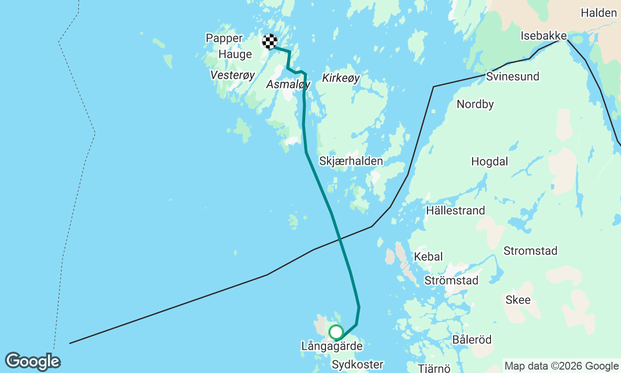 Voyage map