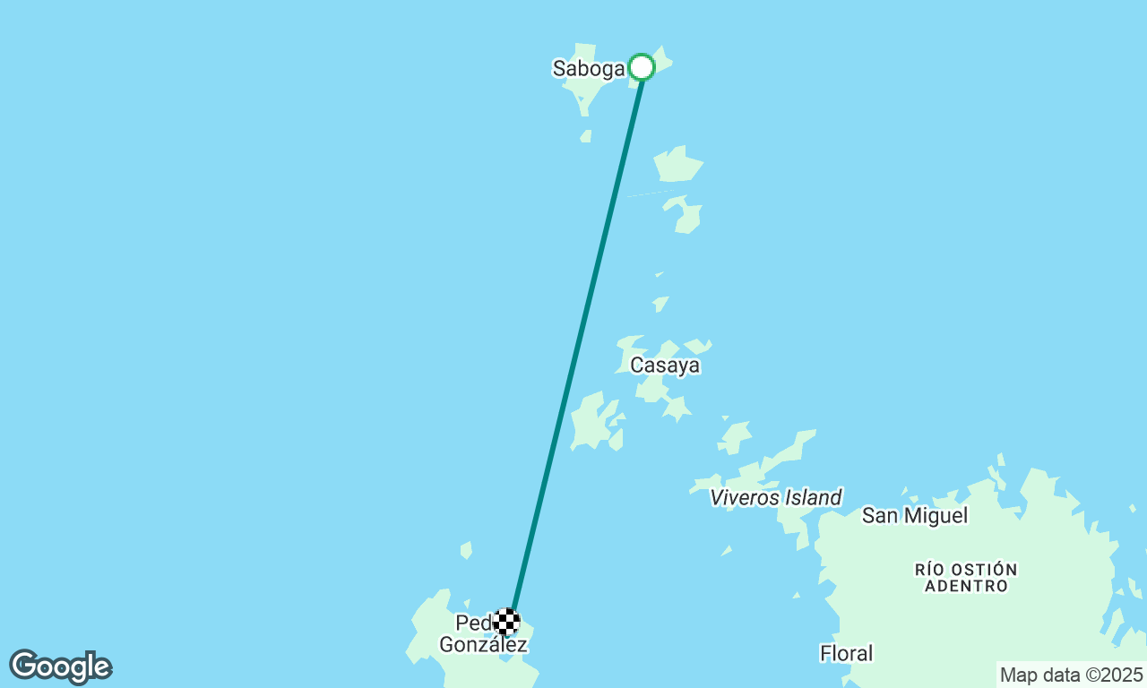 Isla Contadora to Isla Pedro Gonzalez 