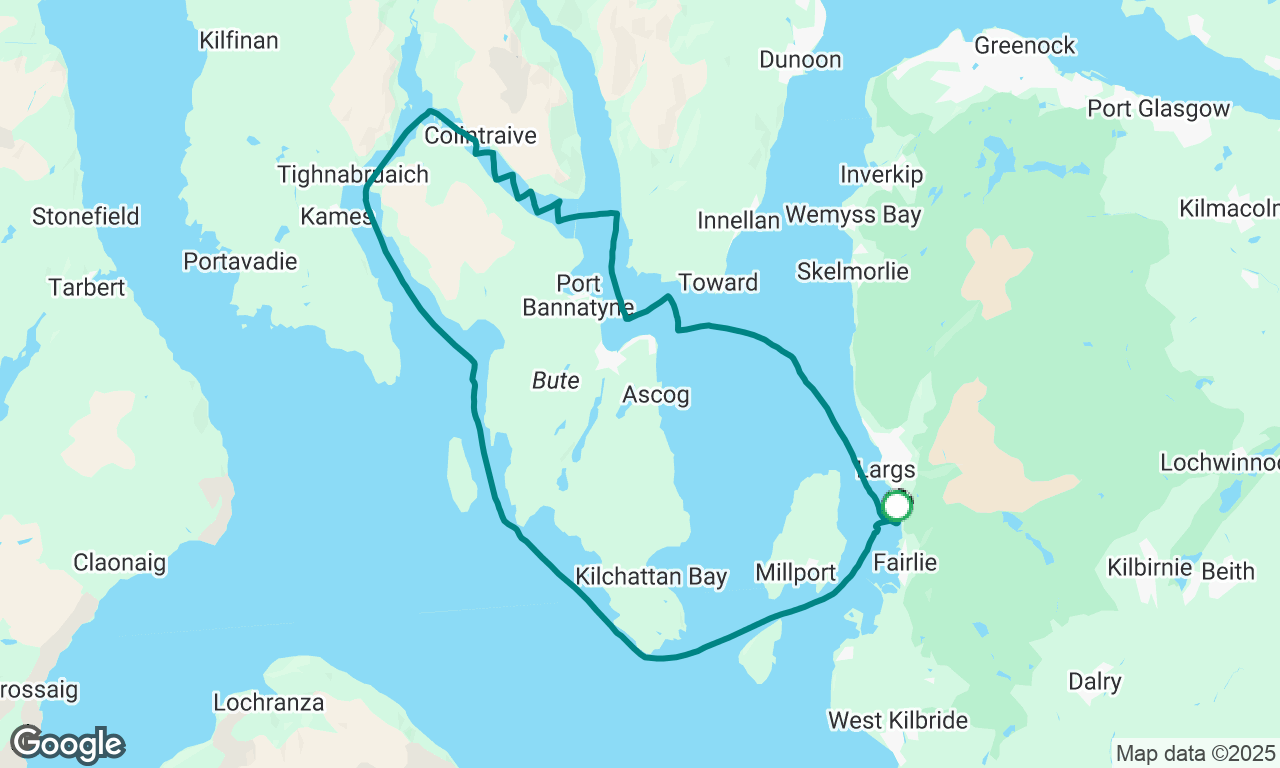 Around Bute Day Sail From Largs 