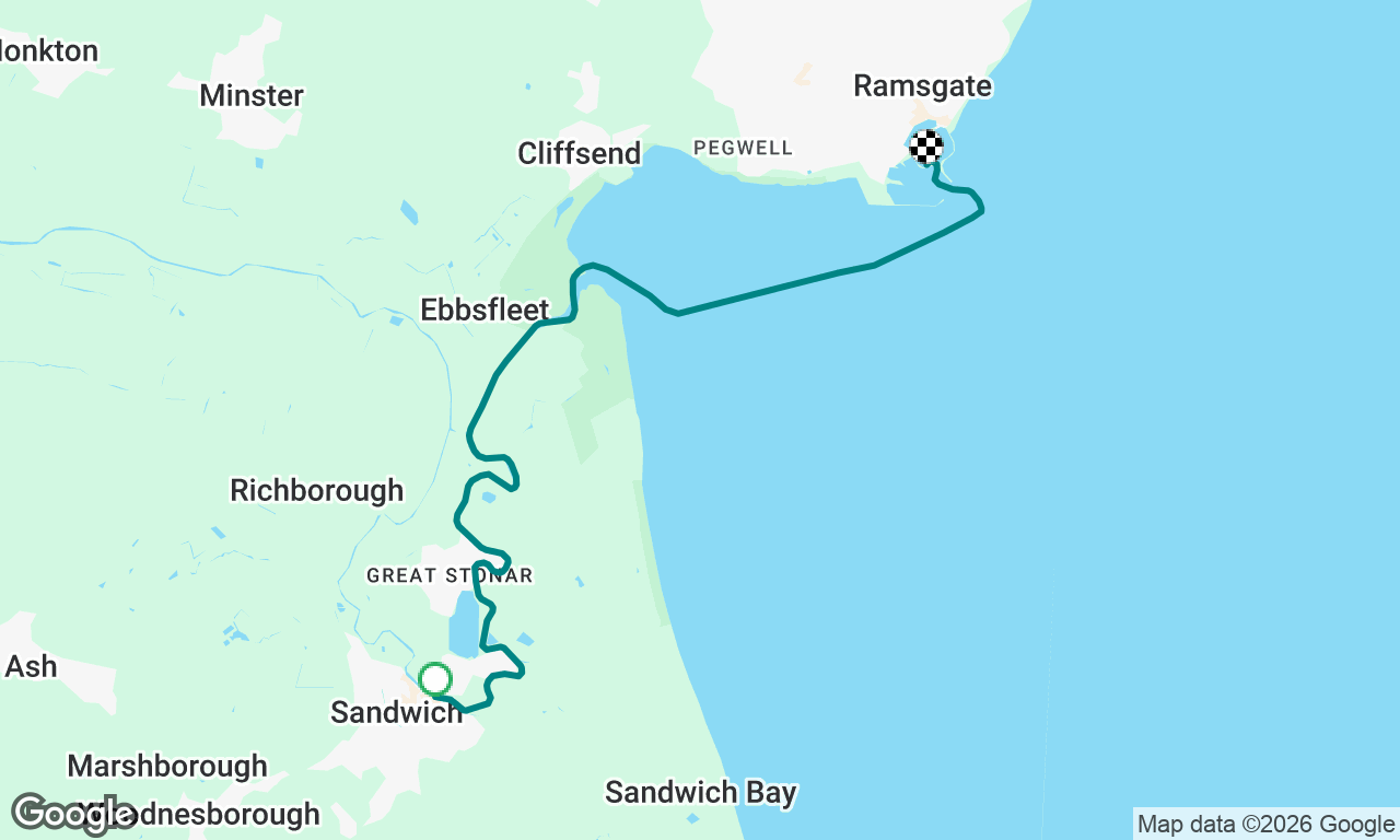 Sandwich to Ramsgate