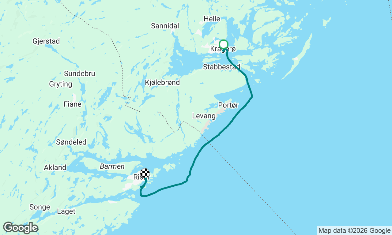 Voyage map