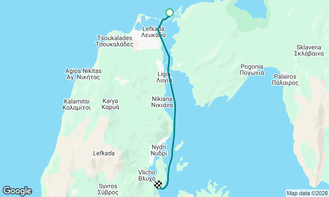 Voyage map