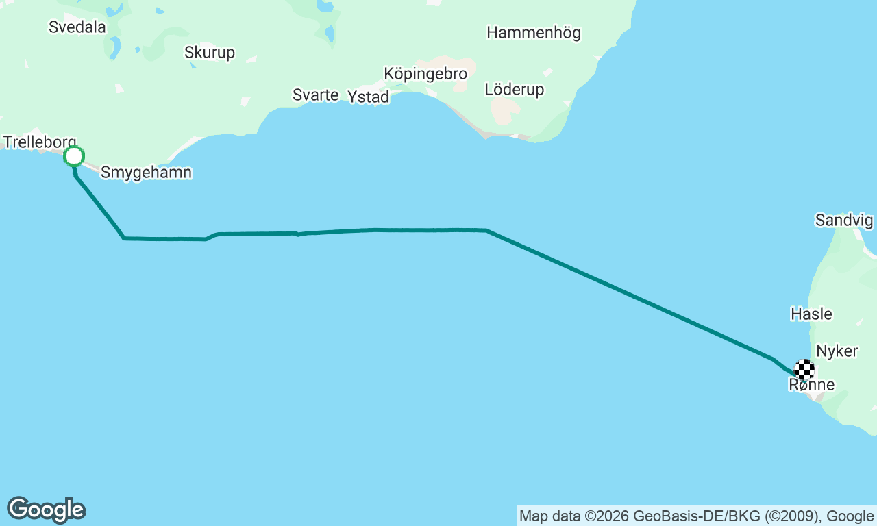 Voyage map