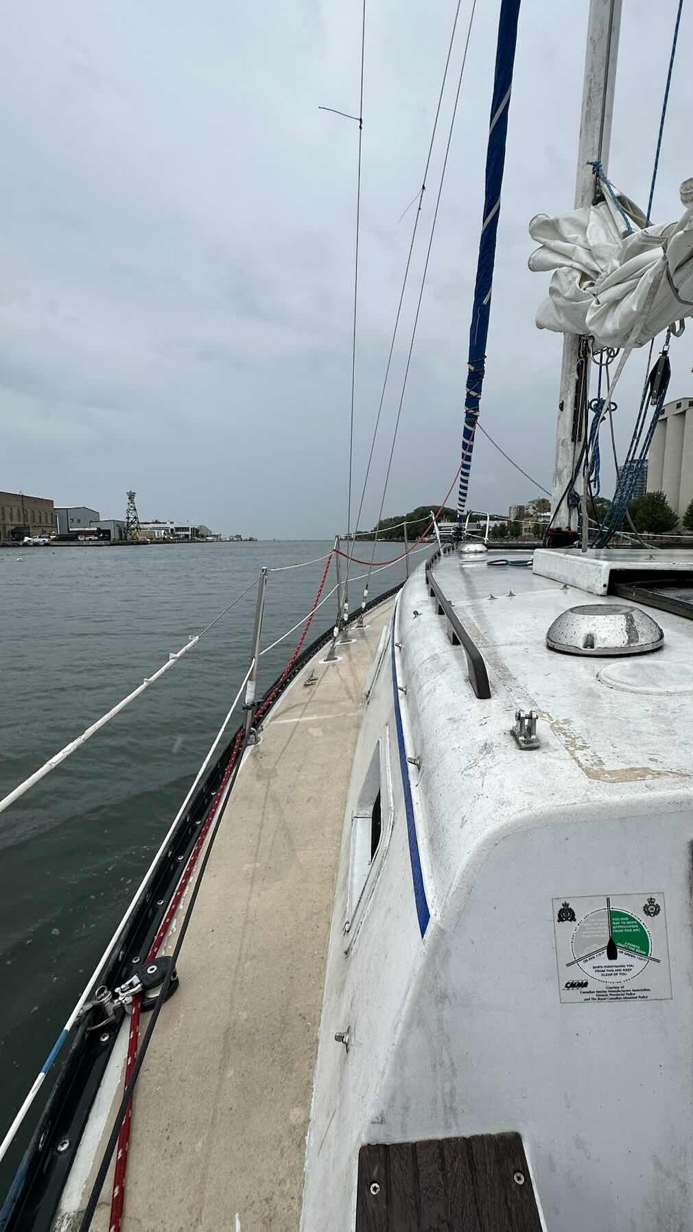 Sail back from overnight stay Toronto Island Marina _A7A8420A-A331-4086-BEFF-F88379F633A3