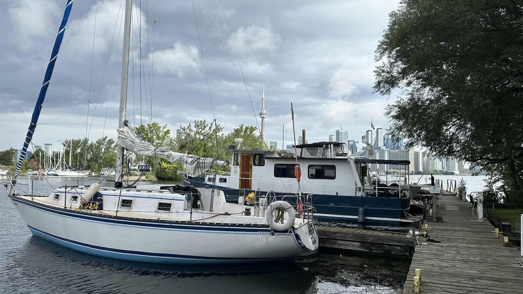Sail back from overnight stay Toronto Island Marina _CF15FA71-DAF7-4E04-B7A2-C61D8BF2FD9B