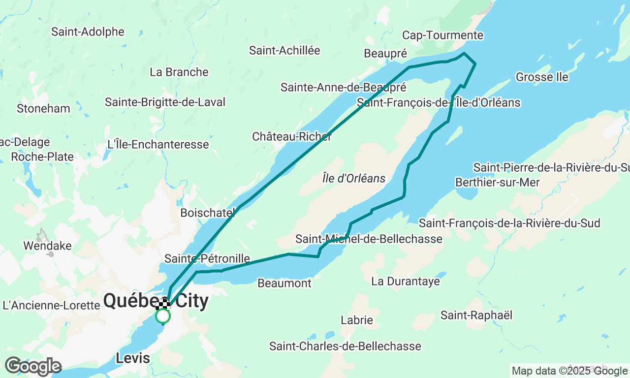 tour de l'île façon pépère