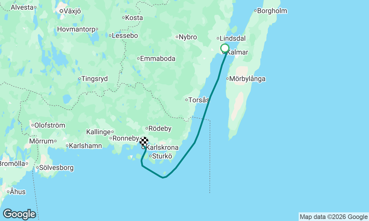From Karlskrona from Kalmar
