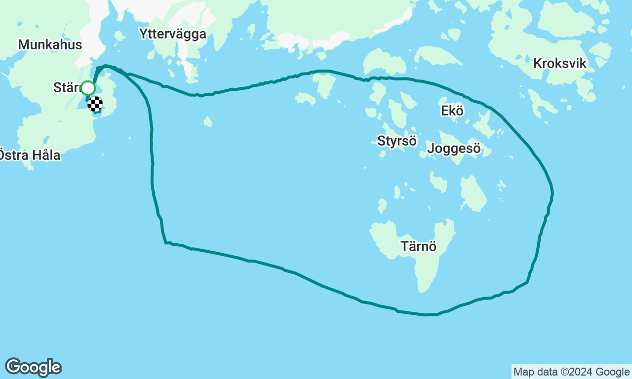 Kvälls segling med MYSI