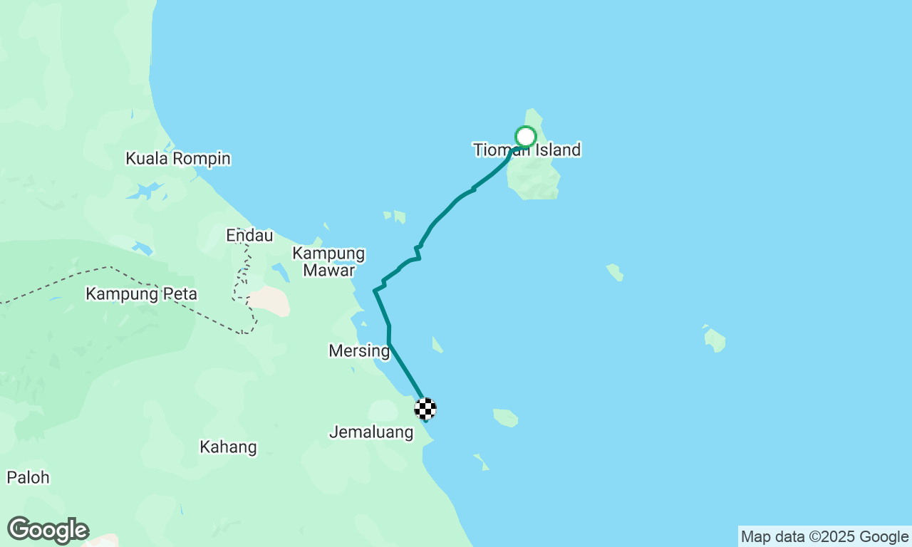 Tioman to Berusong