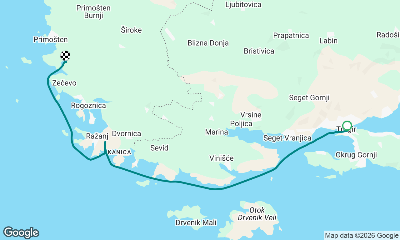 Voyage map