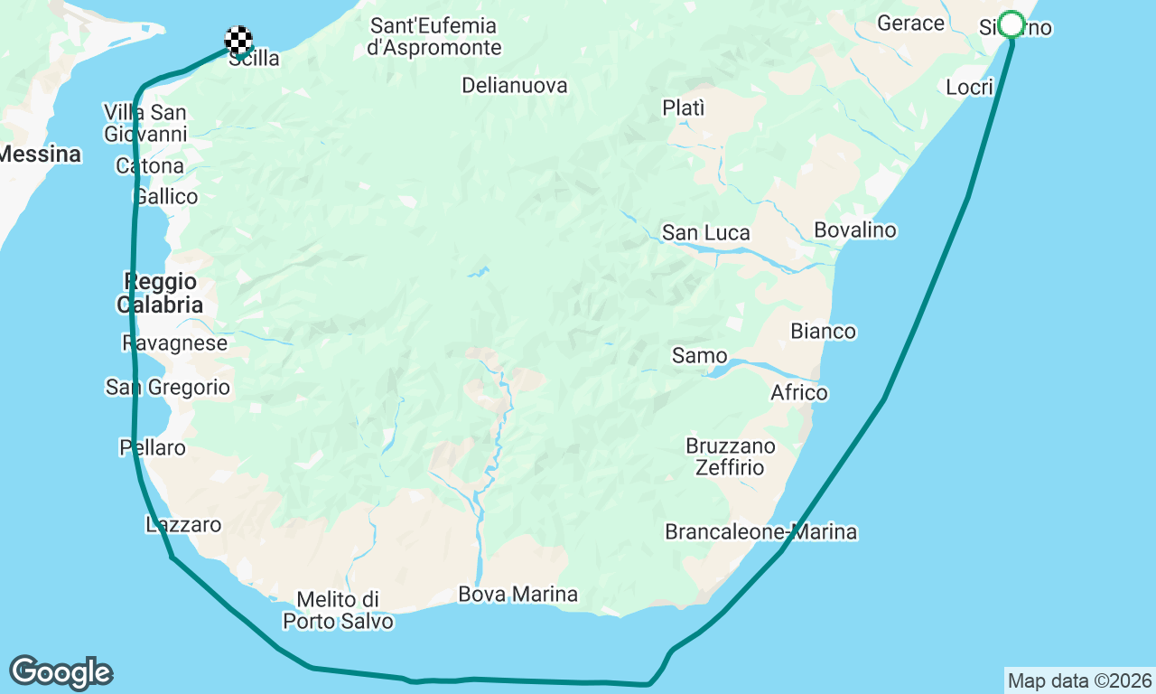 Voyage map