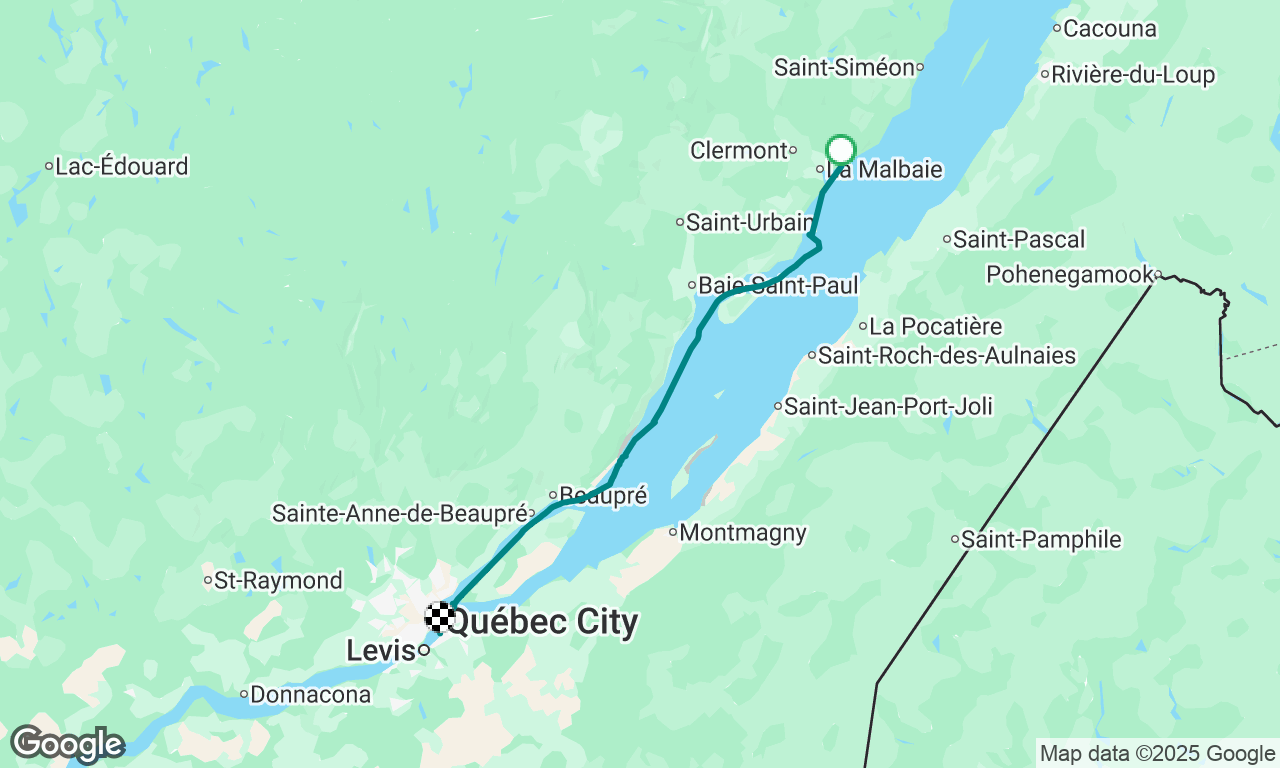 Cap a L'aigle- Lévis
