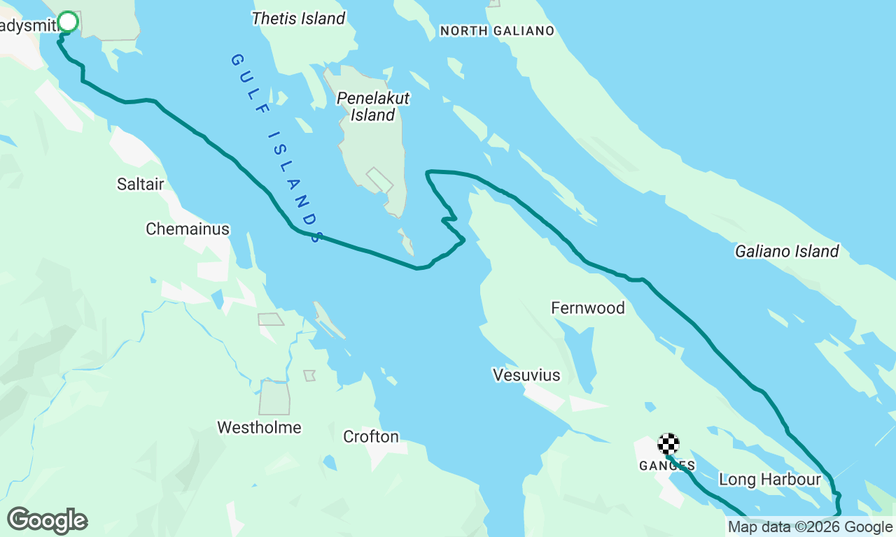 Voyage map