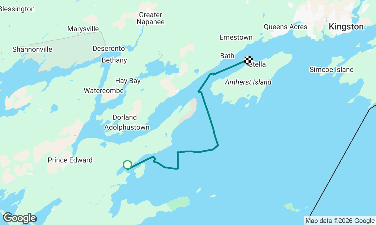 Voyage map