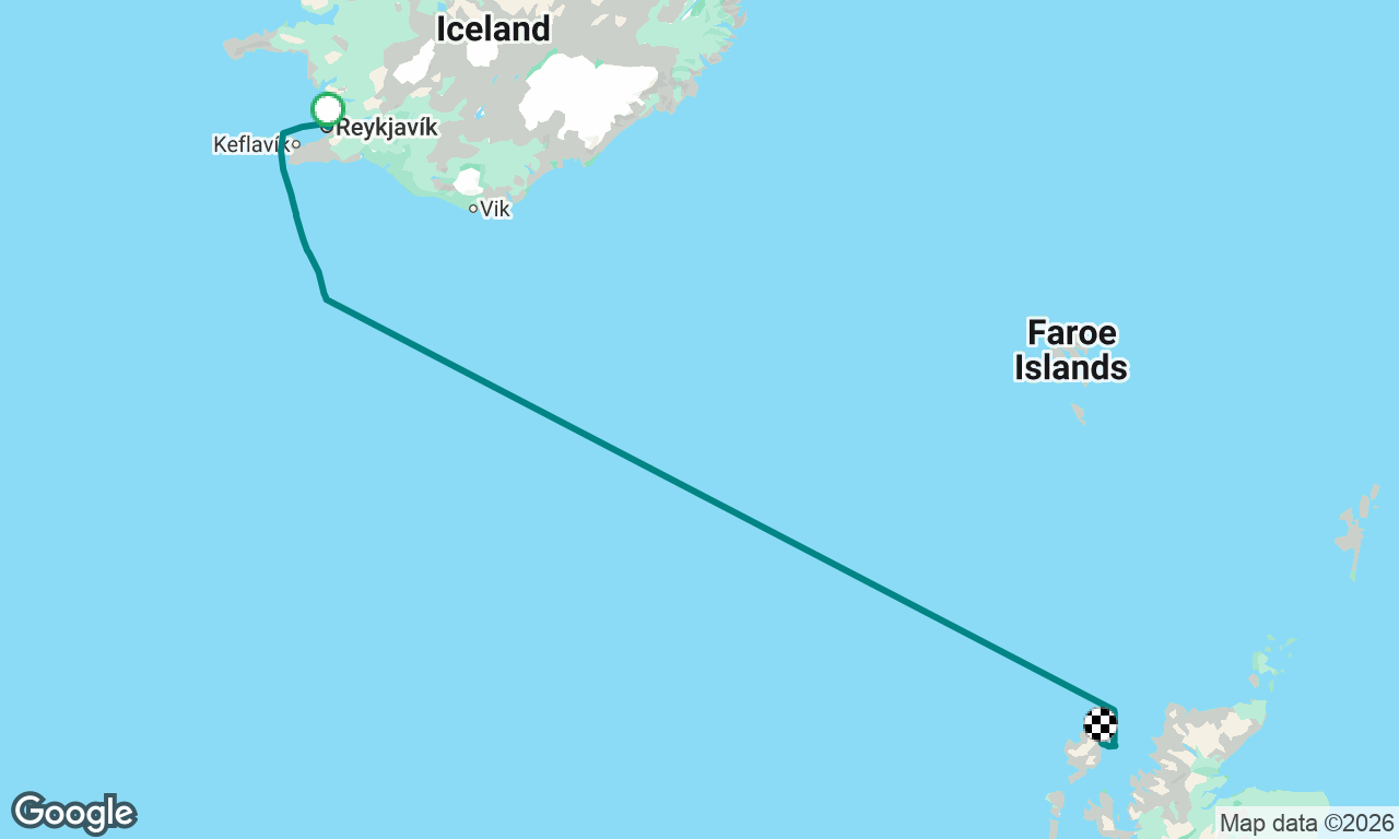 Voyage map