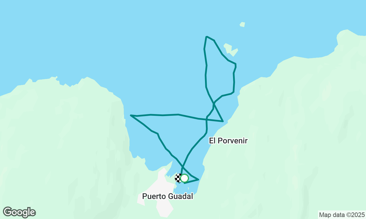 Voyage map