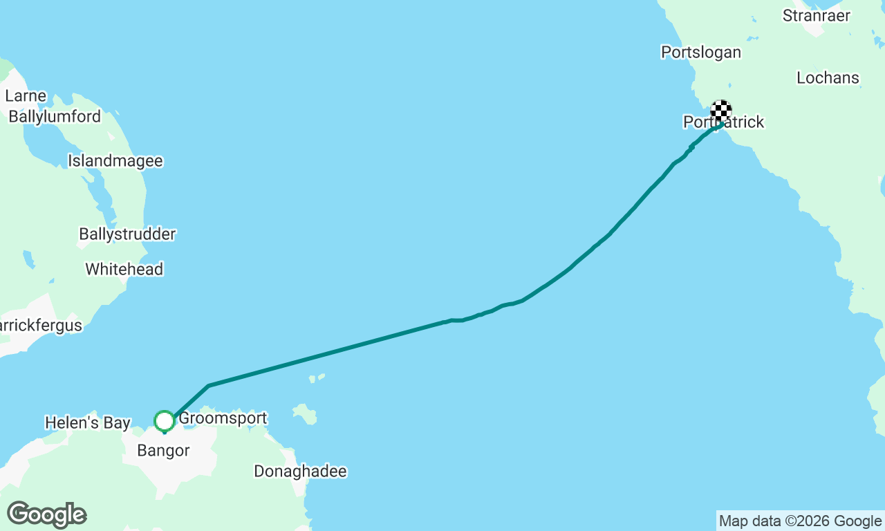 Bangor NI to Portpatrick