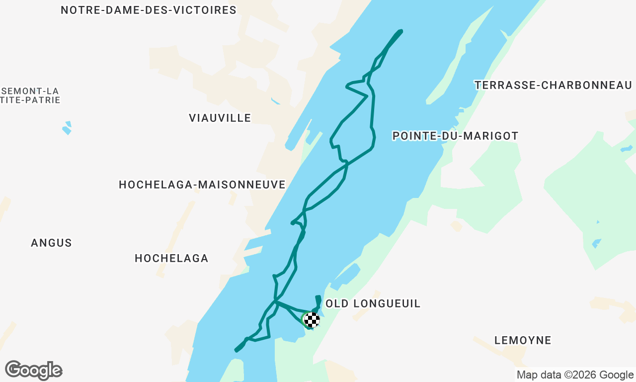 Voyage map