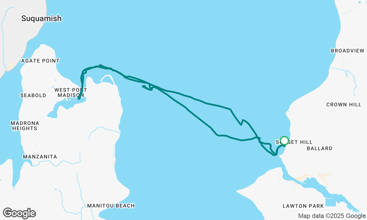 Day sail to Port Madison