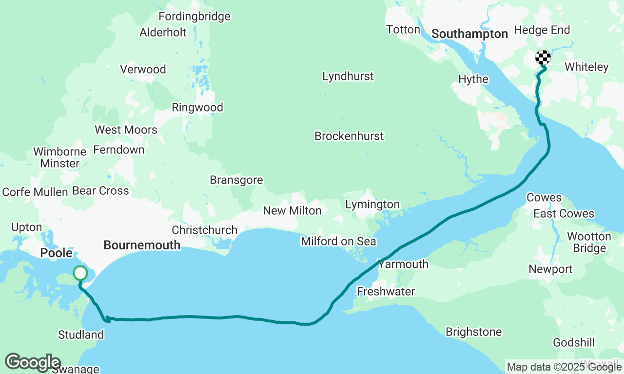 Poole to Swanwick