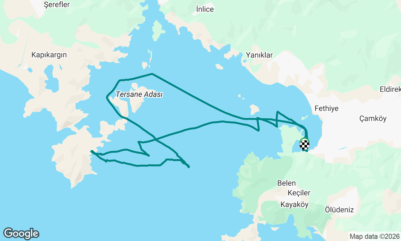 Voyage map